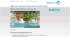 Desktop Screenshot of integrale-politik.ch